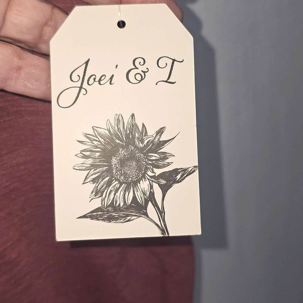 Joei & I You Are Inspirational Scripture Embroidered Graphic Tee Shirt Sz L NWT - Picture 11 of 13